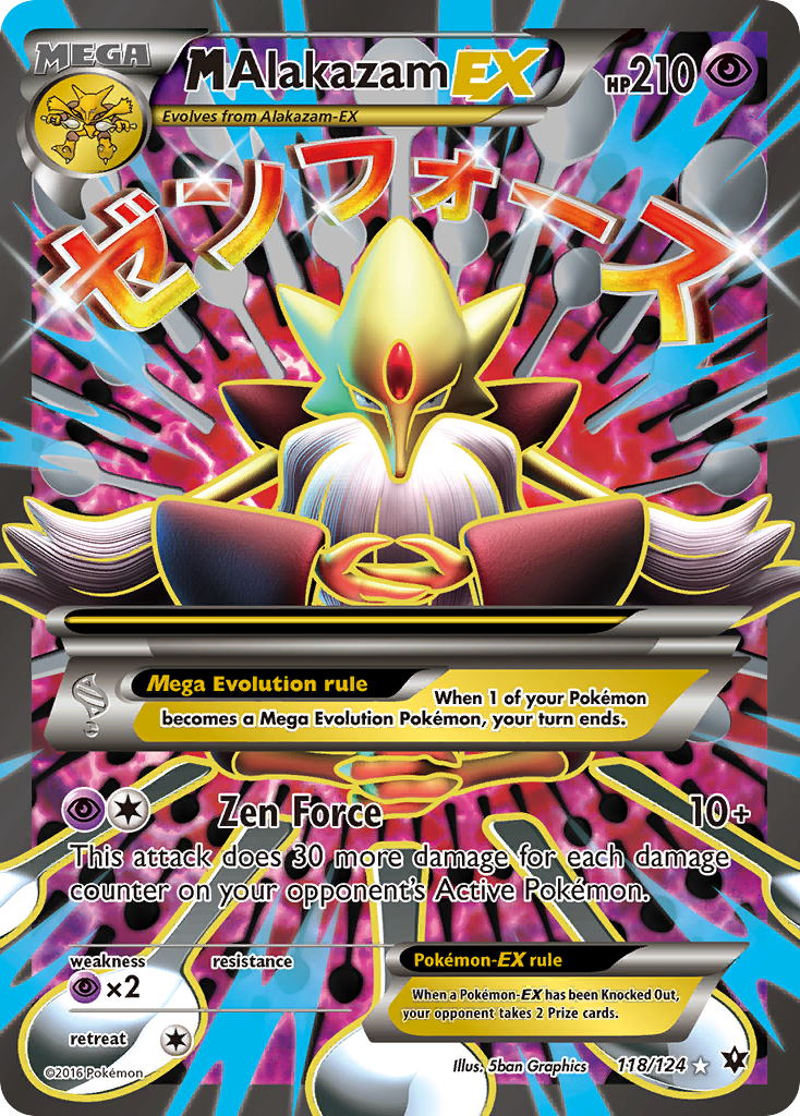 Alakazam EX 1  Pokemon TCG POK Cards