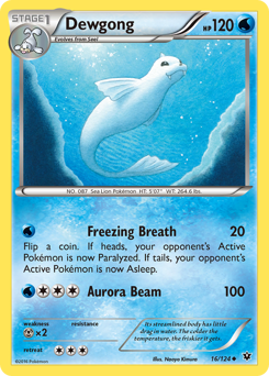 Dewgong card for Fates Collide