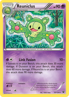 Reuniclus card for Fates Collide