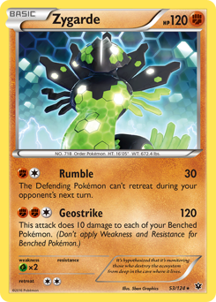 Zygarde card for Fates Collide