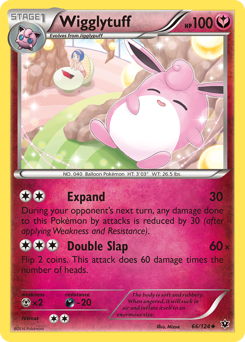Wigglytuff card for Fates Collide