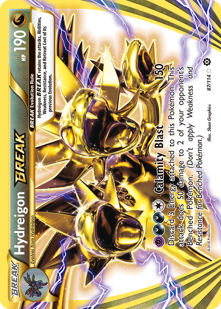 Hydreigon BREAK Steam Siege 87 TradingCardX