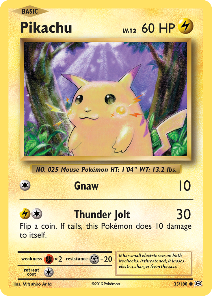 Pikachu Evolutions Pokémon TCG Guru