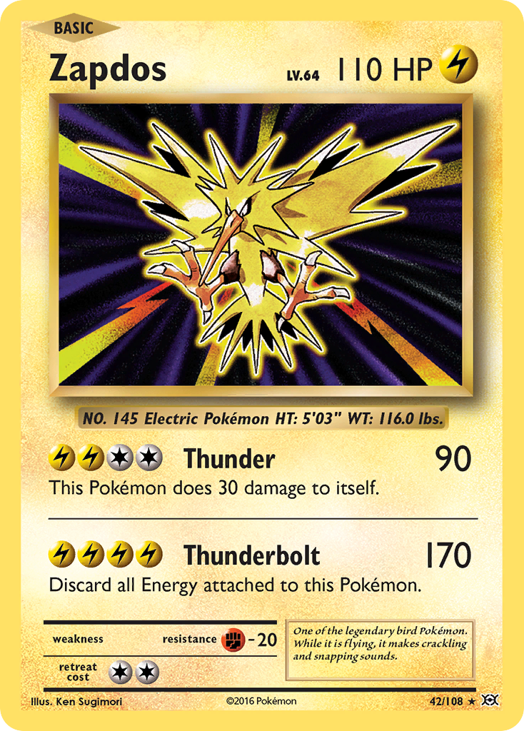 Zapdos - #145 -  Pokédex