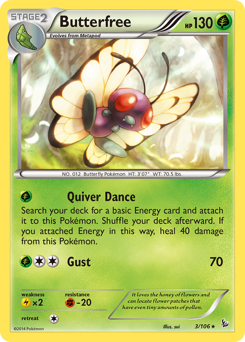 Butterfree card for Flashfire