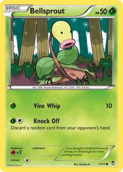 Bellsprout card for Furious Fists