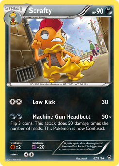 Scrafty card for Furious Fists