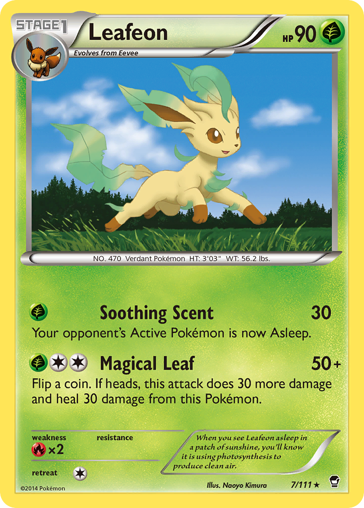 Leafeon LV.X - Majestic Dawn #99 Pokemon Card