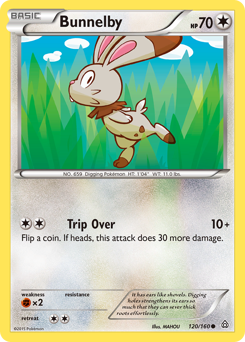 Bunnelby card for Primal Clash