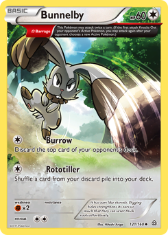Bunnelby card for Primal Clash