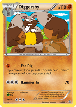 Diggersby card for Primal Clash