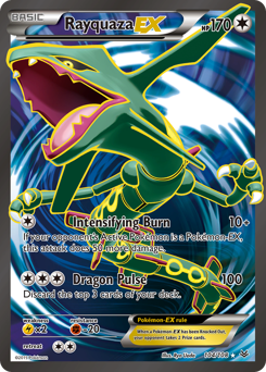 Rayquaza-EX card for Roaring Skies