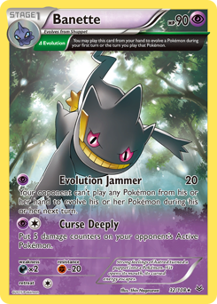 Banette card for Roaring Skies