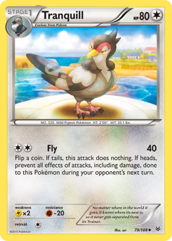 Tranquill card for Roaring Skies