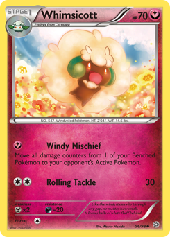 Whimsicott card for Ancient Origins