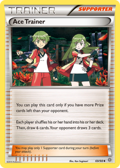 Ace Trainer card for Ancient Origins