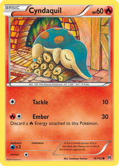 Cyndaquil card for BREAKthrough