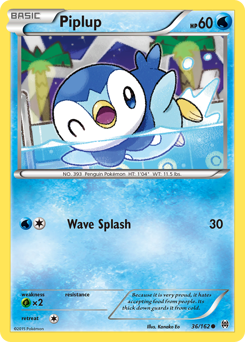 Piplup card for BREAKthrough