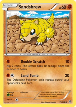 Sandshrew card for BREAKthrough