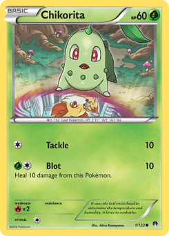 Chikorita card for BREAKpoint
