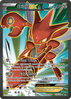 Scizor-EX card for BREAKpoint