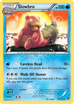 Slowbro card for BREAKpoint