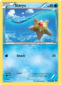 Staryu card for BREAKpoint