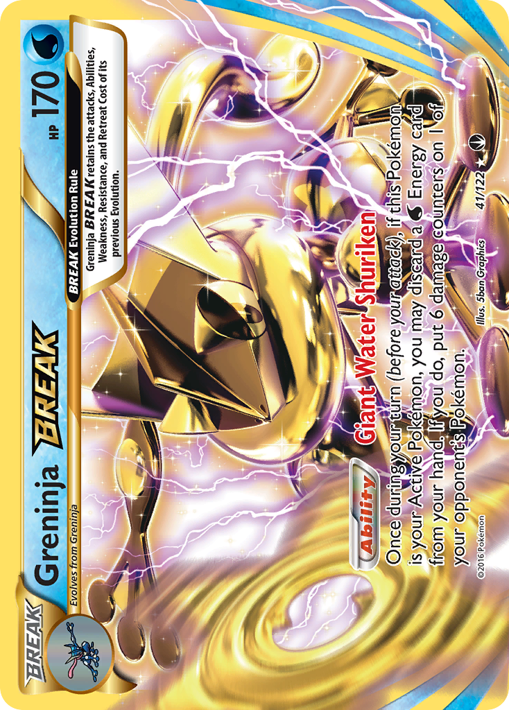 Greninja BREAK BREAKpoint Card Price How much it's worth? | PKMN Collectors