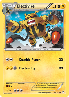 Electivire card for BREAKpoint