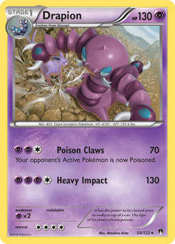 Drapion card for BREAKpoint