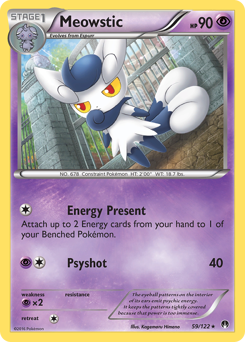 Meowstic card for BREAKpoint