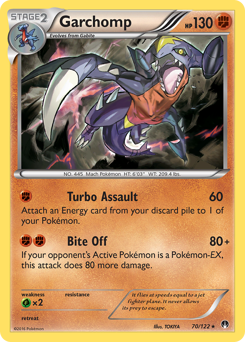 Garchomp card for BREAKpoint