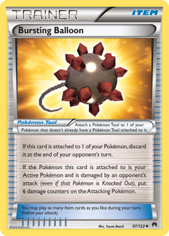 Bursting Balloon card for BREAKpoint