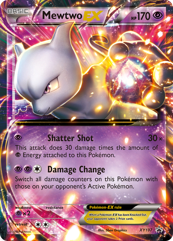 Mewtwo EX XY Black Star Promos Card Price How Much It s Worth PKMN 