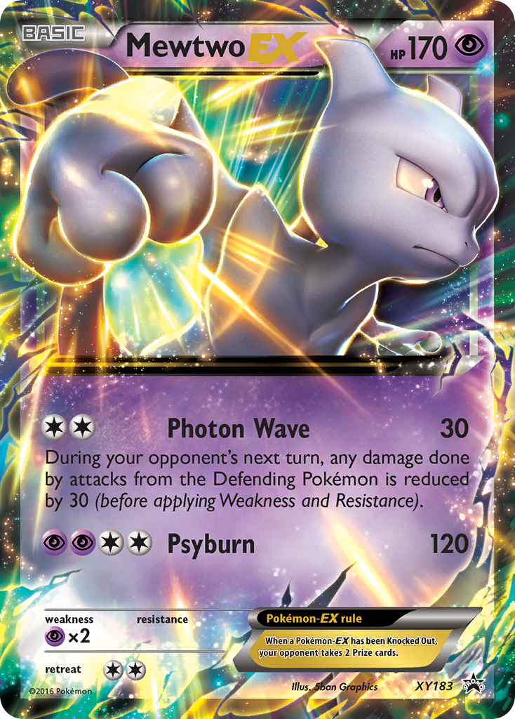 Mewtwo-EX XY Black Star Promos Card Price How much it's worth? | PKMN