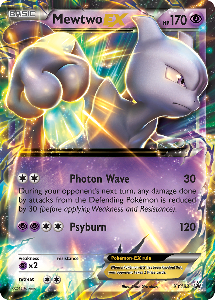 Mewtwo EX XY Black Star Promos Pok mon TCG Guru
