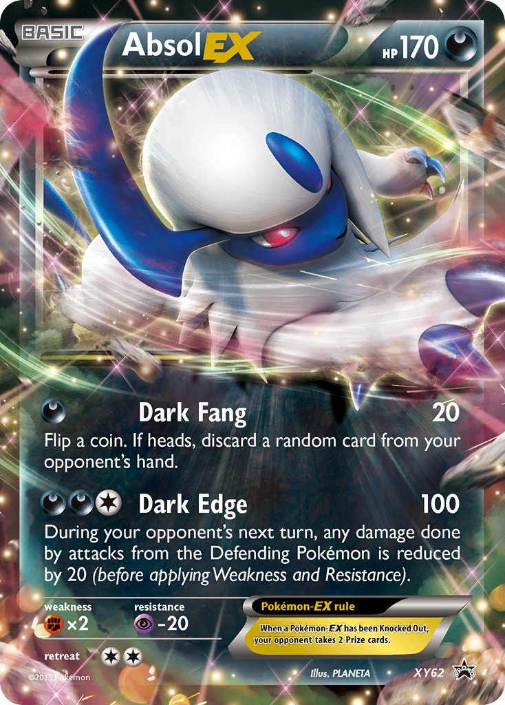 Absol EX XY62 Promo xyp XY62 Face To Face Games