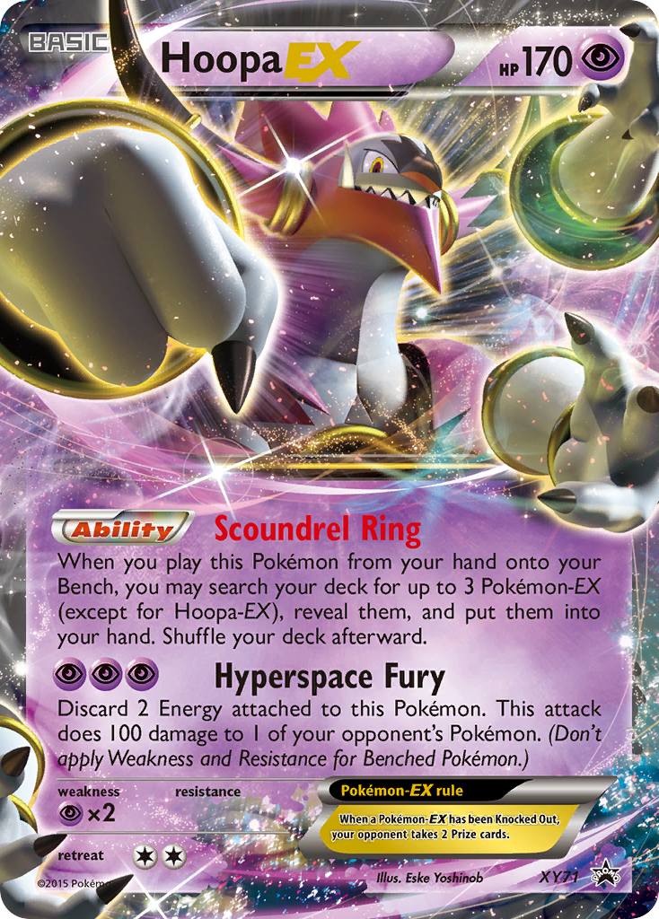 Card Mewtwo XY100/183 da coleção XY Black Star Promos