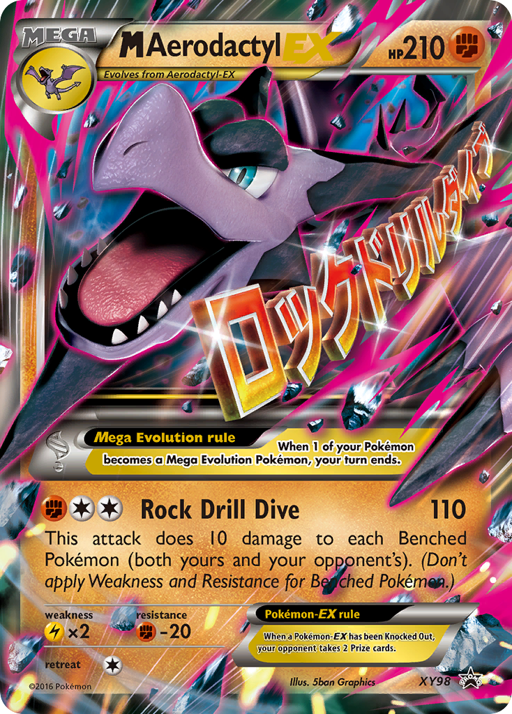 M Aerodactyl-EX, XY Black Star Promos